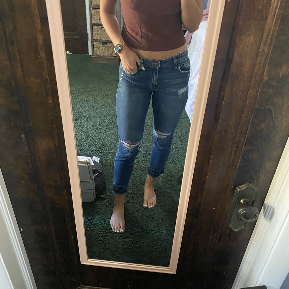 JOES BOYFRIEND CROP JEANS